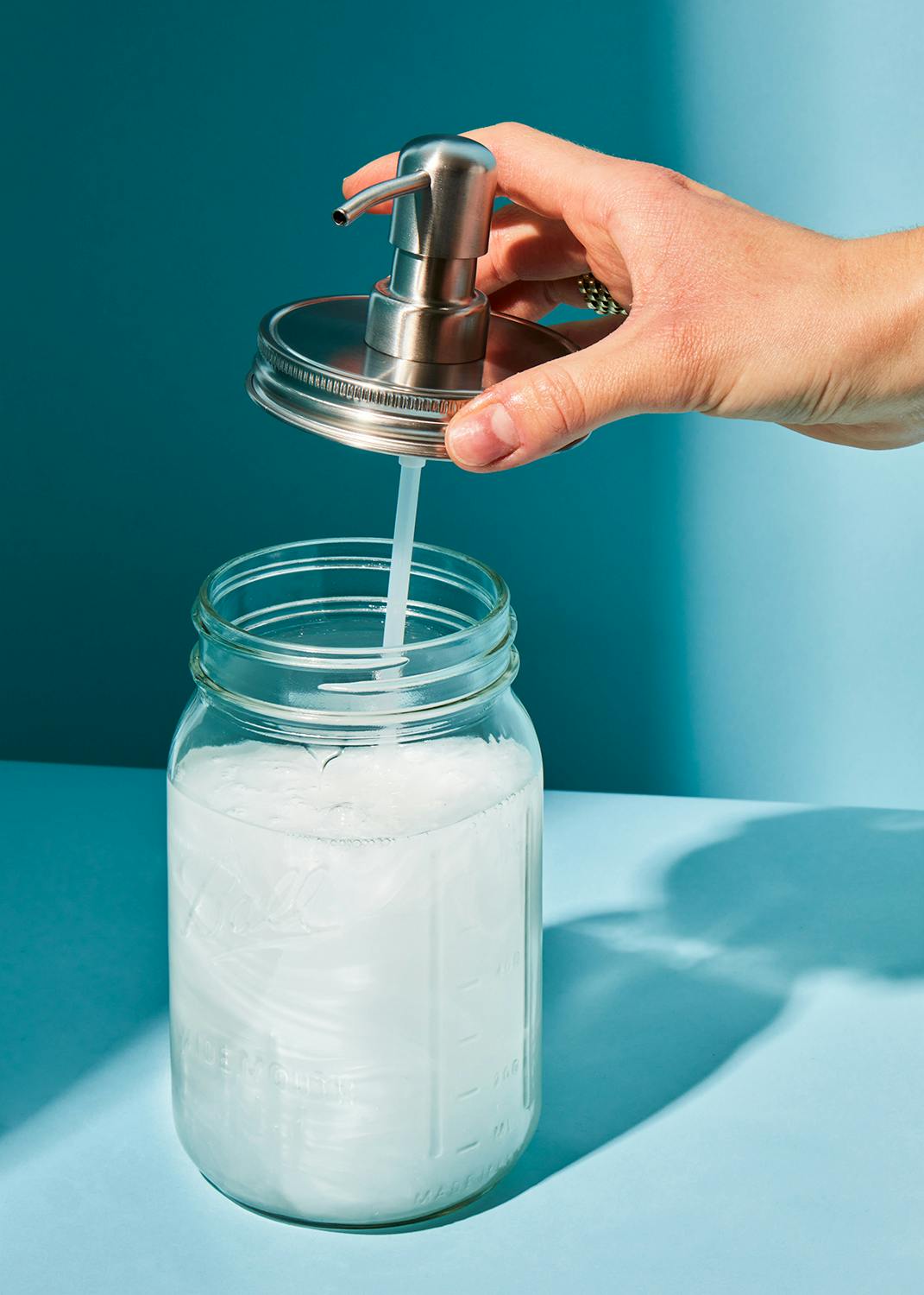 Seifenspender Aufsatz für Ball Mason Jar 86 mm