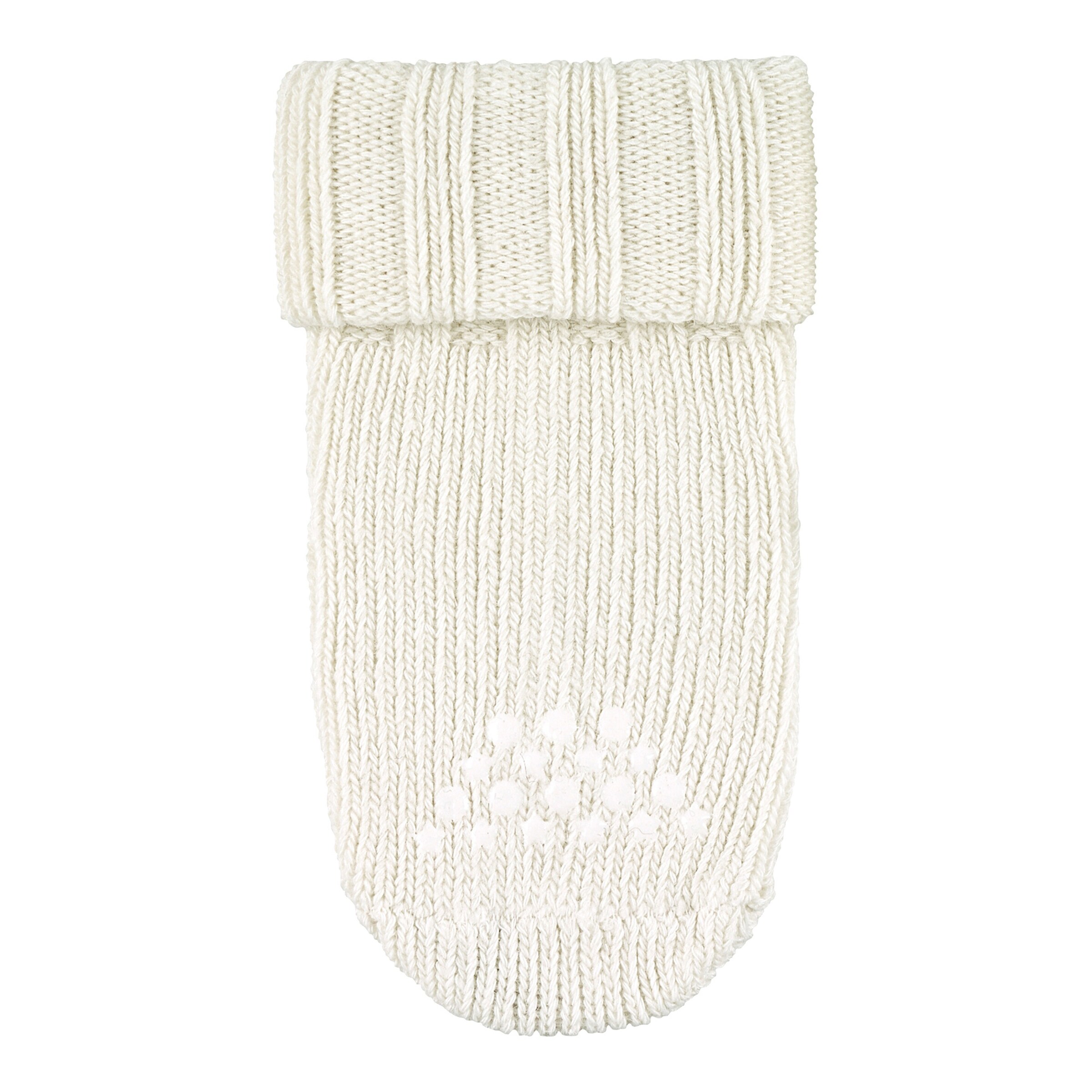 Sterntaler Woll-ABS-Krabbelsocken natur