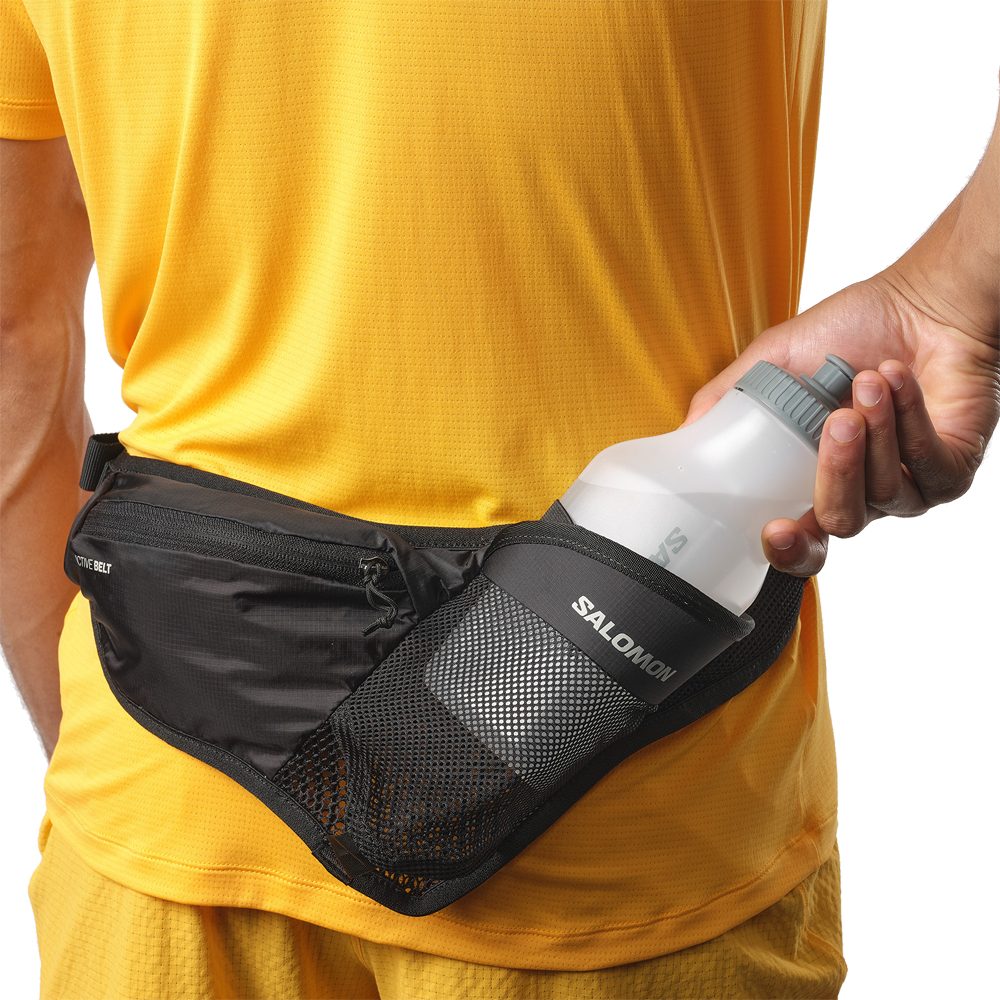 Salomon Active Bottle Trinkgürtel inkl. 0.6L Fllasche schwarz