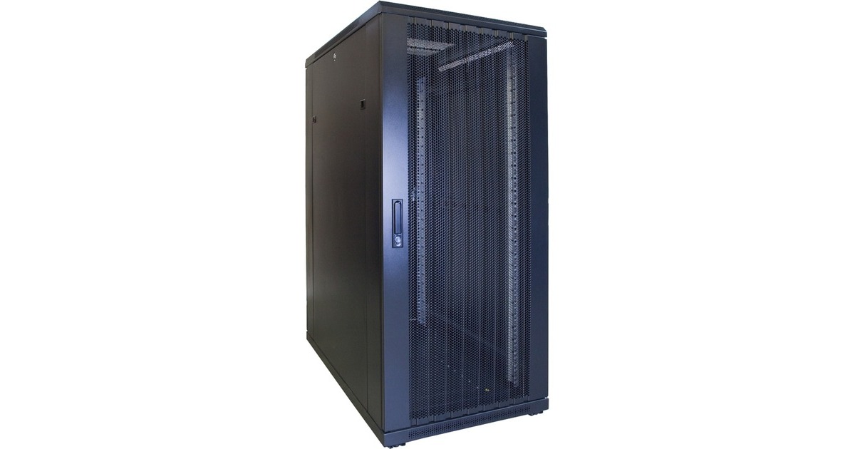 DSI27U serverkast met geperforeerde deur - DS6027PP server rack  (Zwart, 600 x 1000 x 1400mm)