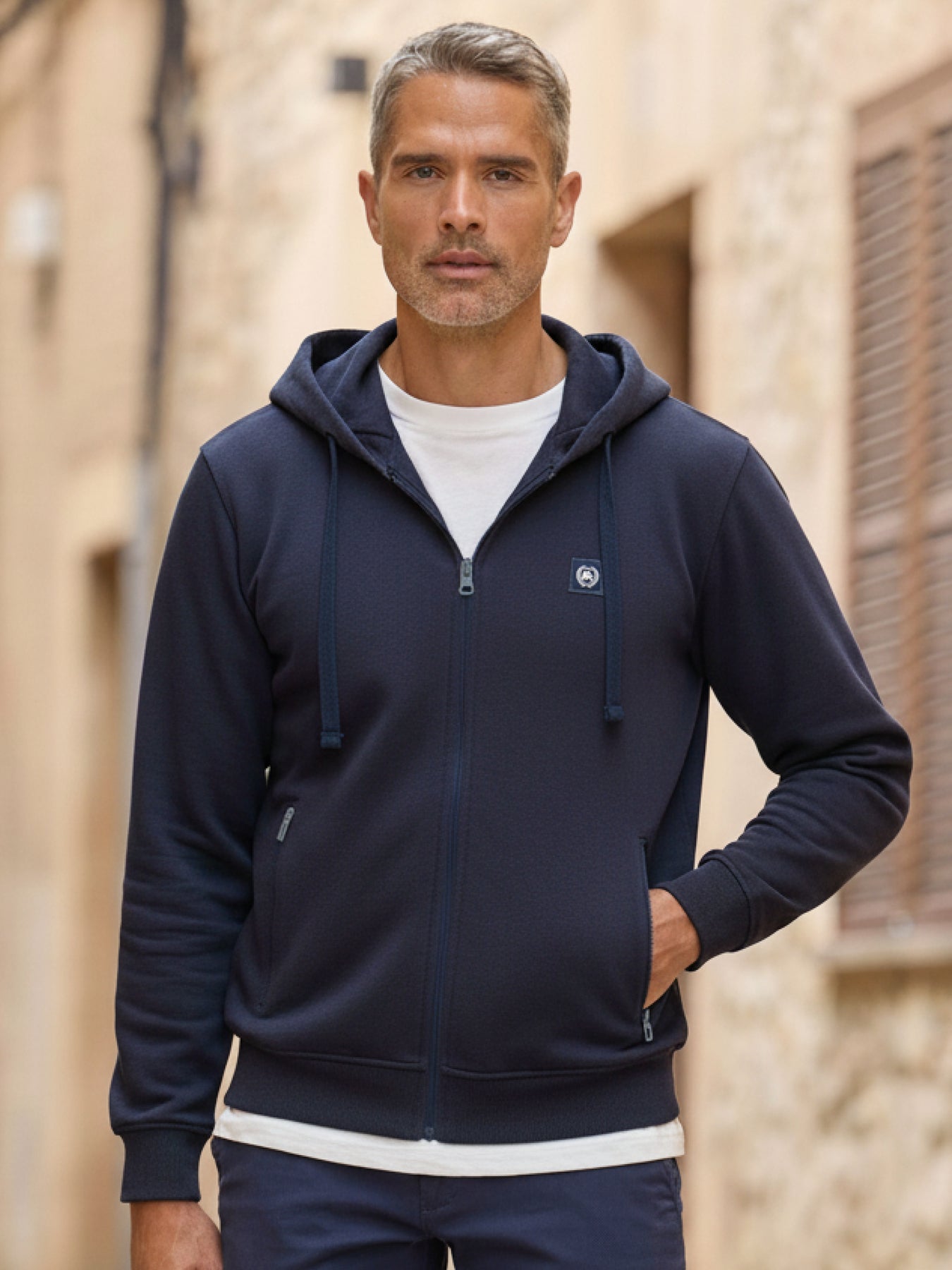 Hoodie Sweat-Jacke
