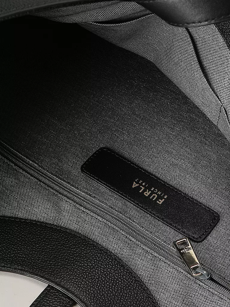 FURLA Ledertasche - Shopper GOCCIA XLarge schwarz