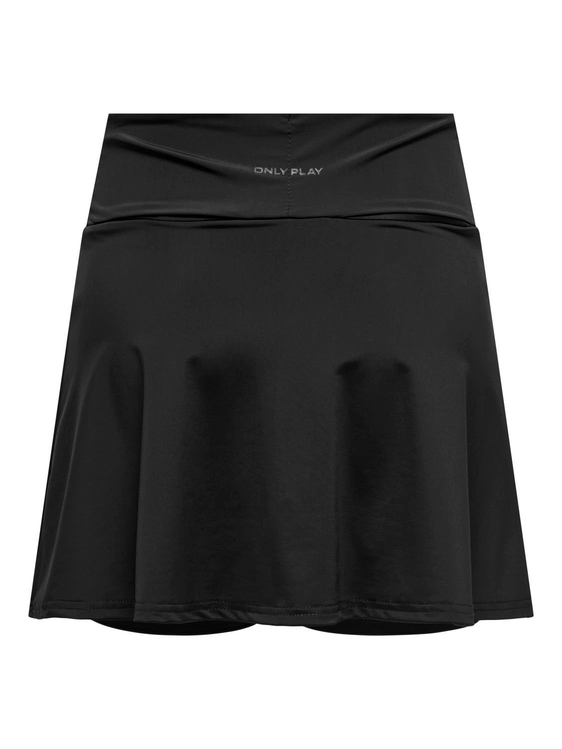 ONPSIENNA-MIKO Hohe Taille Enger Schnitt Skorts Black