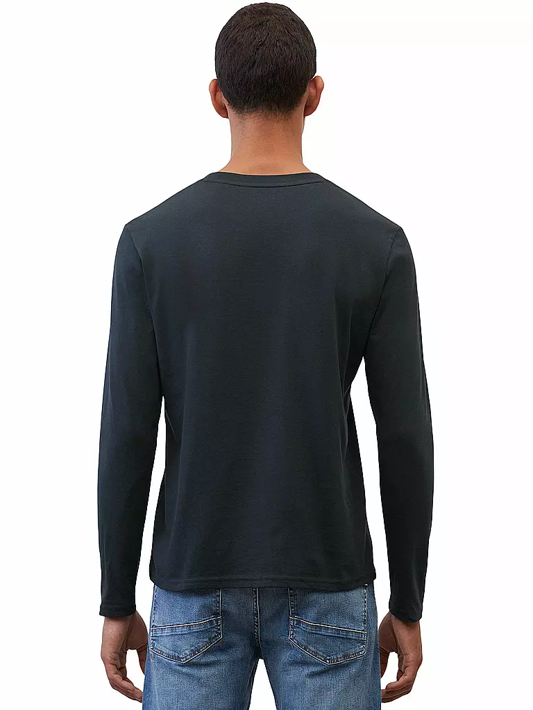 MARC O'POLO Langarmshirt  blau