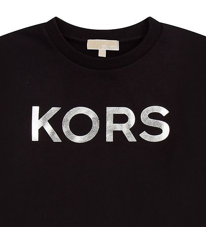 Michael Kors Sweatshirt - Sort m. Sølv