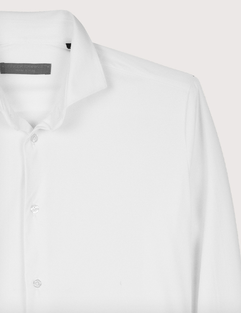 SEEKER GROOVE CHEMISE MANCHES LONGUES BLANCHE