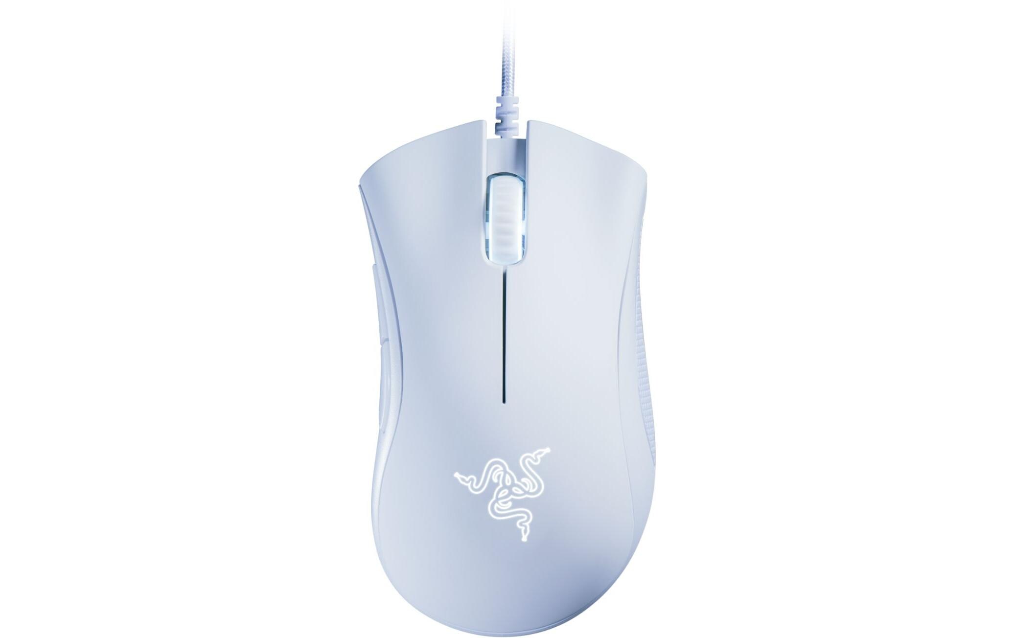 Gaming-Maus DeathAdder Essential WeissGaming-Maus mit optischem 6400-DPI-Sensor