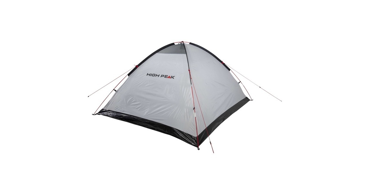 High PeakMonodome XL tent  (Lichtgrijs/zwart)