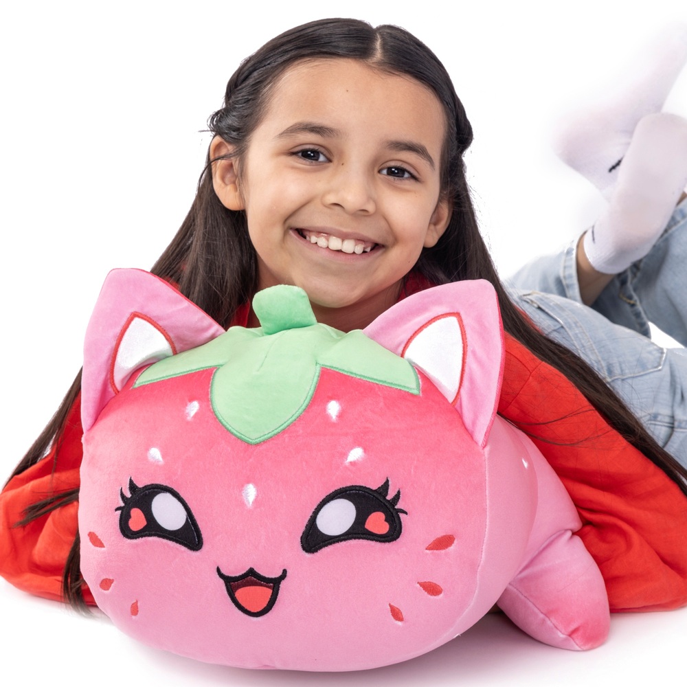 Aphmau 40 cm Jumbo Plüsch-Erdbeerkatze Kuscheltier