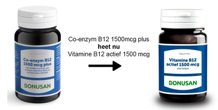 Bonusan Vitamine B12 Actief 1500 Mcg Tabletten 180TB