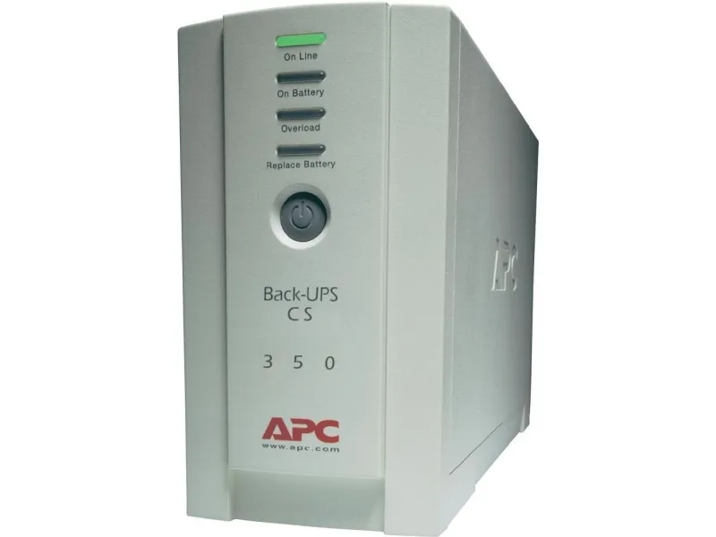 APC Back-UPS CS 350 - UPS - AC 230 V - 210 Watt - 350 VA - RS-232, USB - output-stikforbindelser: 4 - beige