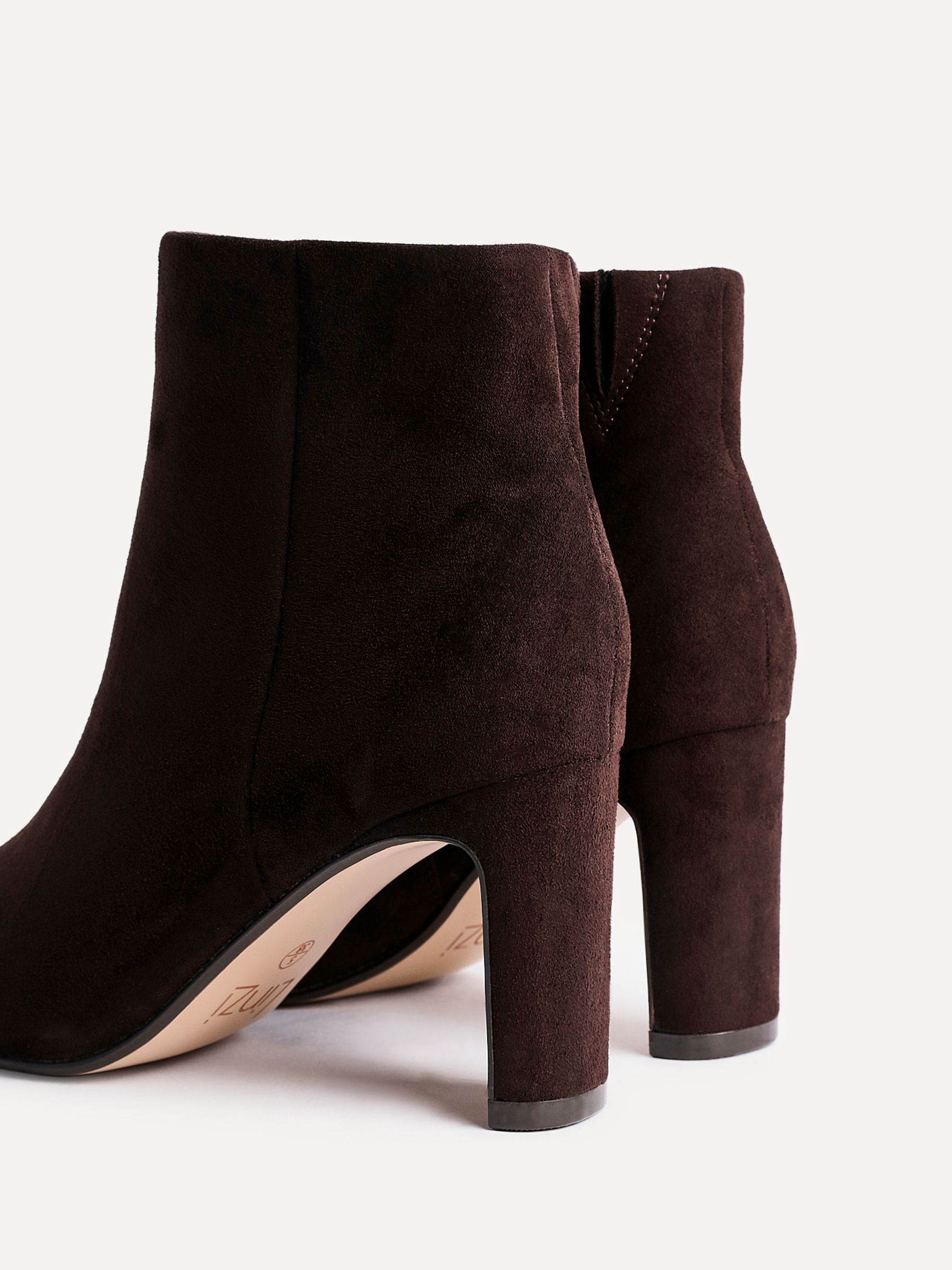 Bruin - Linzi Alisha Point Toe Block Heeled Ankle Boots