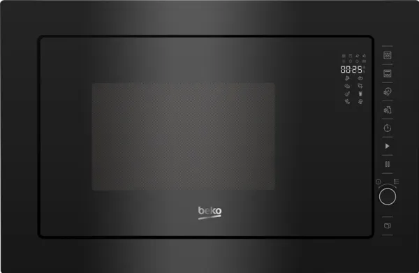 Beko b300 BMGB 25333 BG - Mikrobølgeovn med grill - til indbygning - 25 liter - 900 W - sort