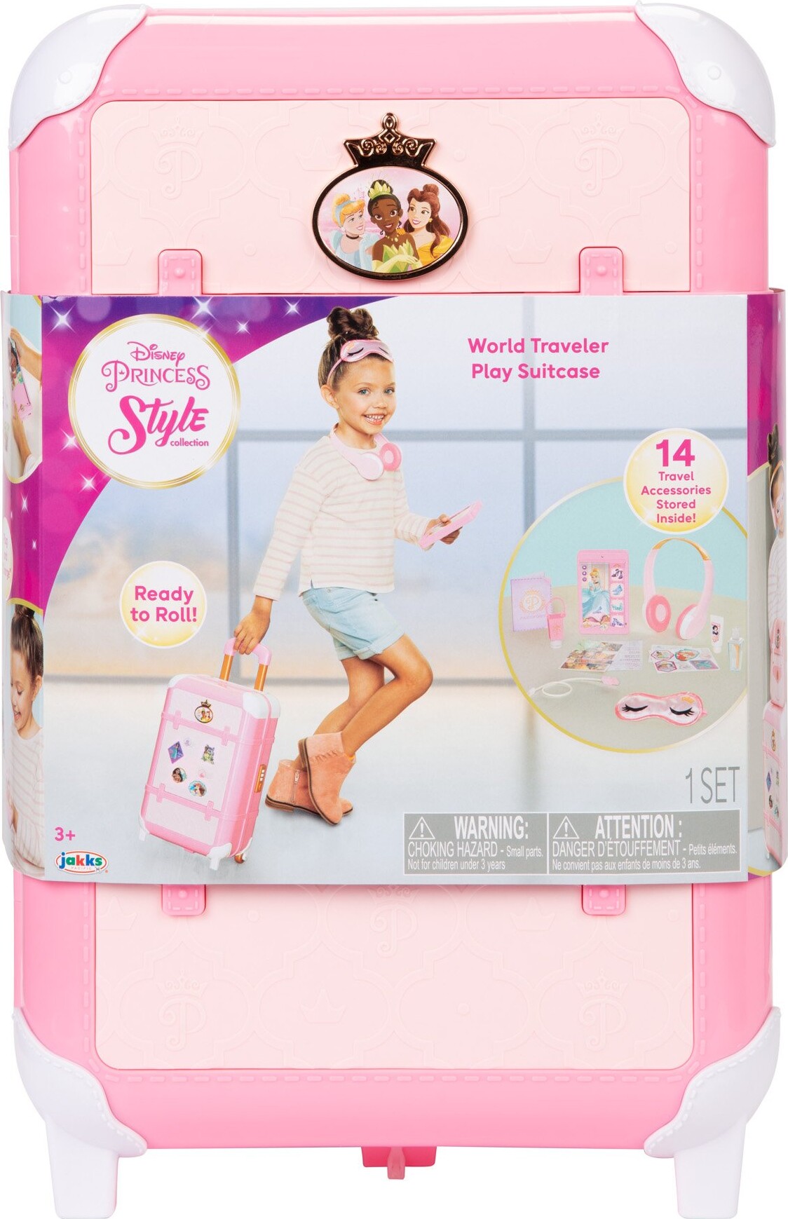 Disney Princess - Kuffert Rejsesæt Legetøj - Style Collection