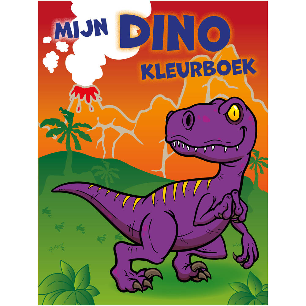 Mijn dino kleurboek