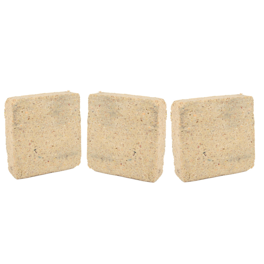 3 blocs de graisse graines, baies et fruits soit 750 g pour oiseaux