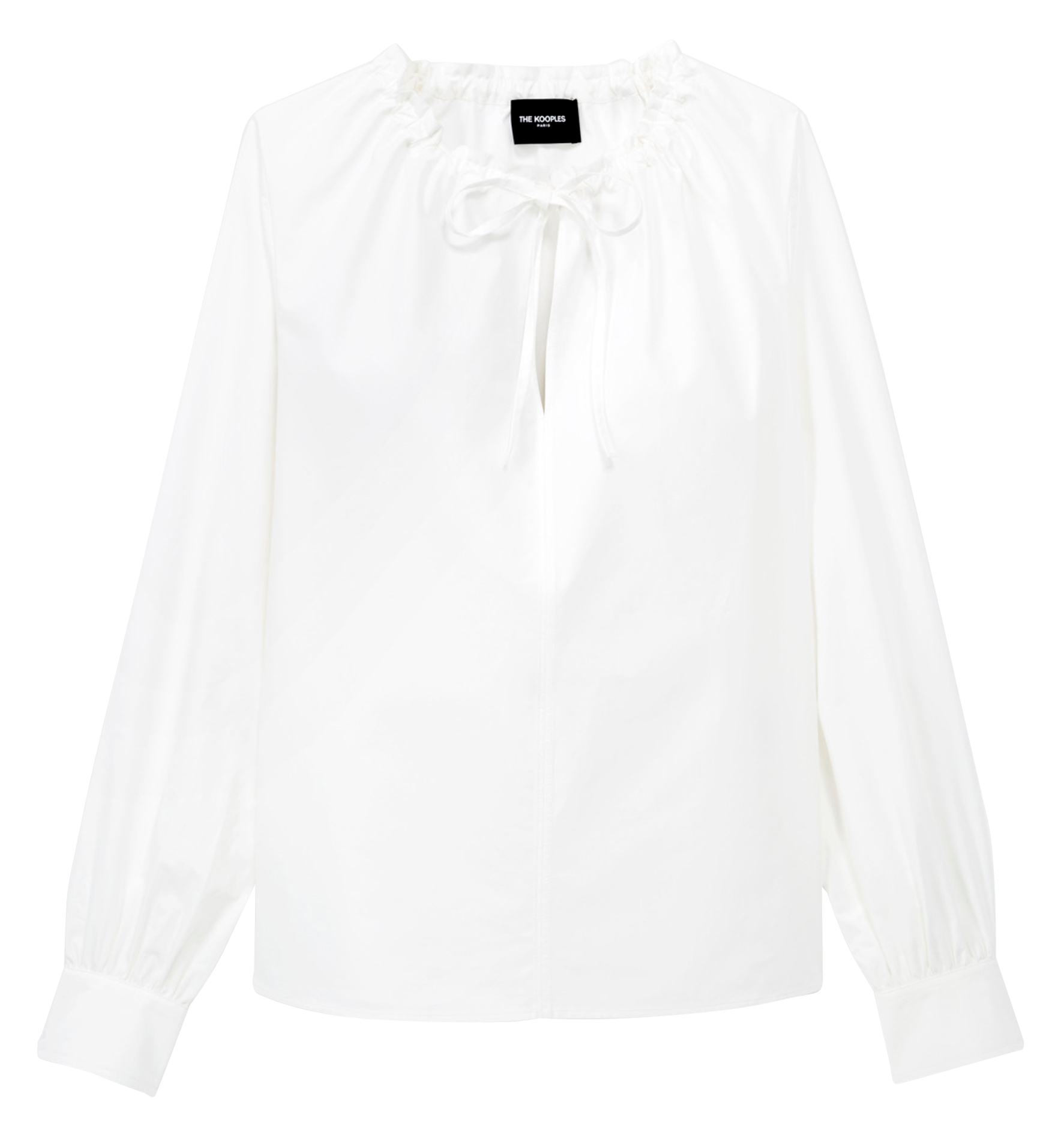Top manches longues| Blanc