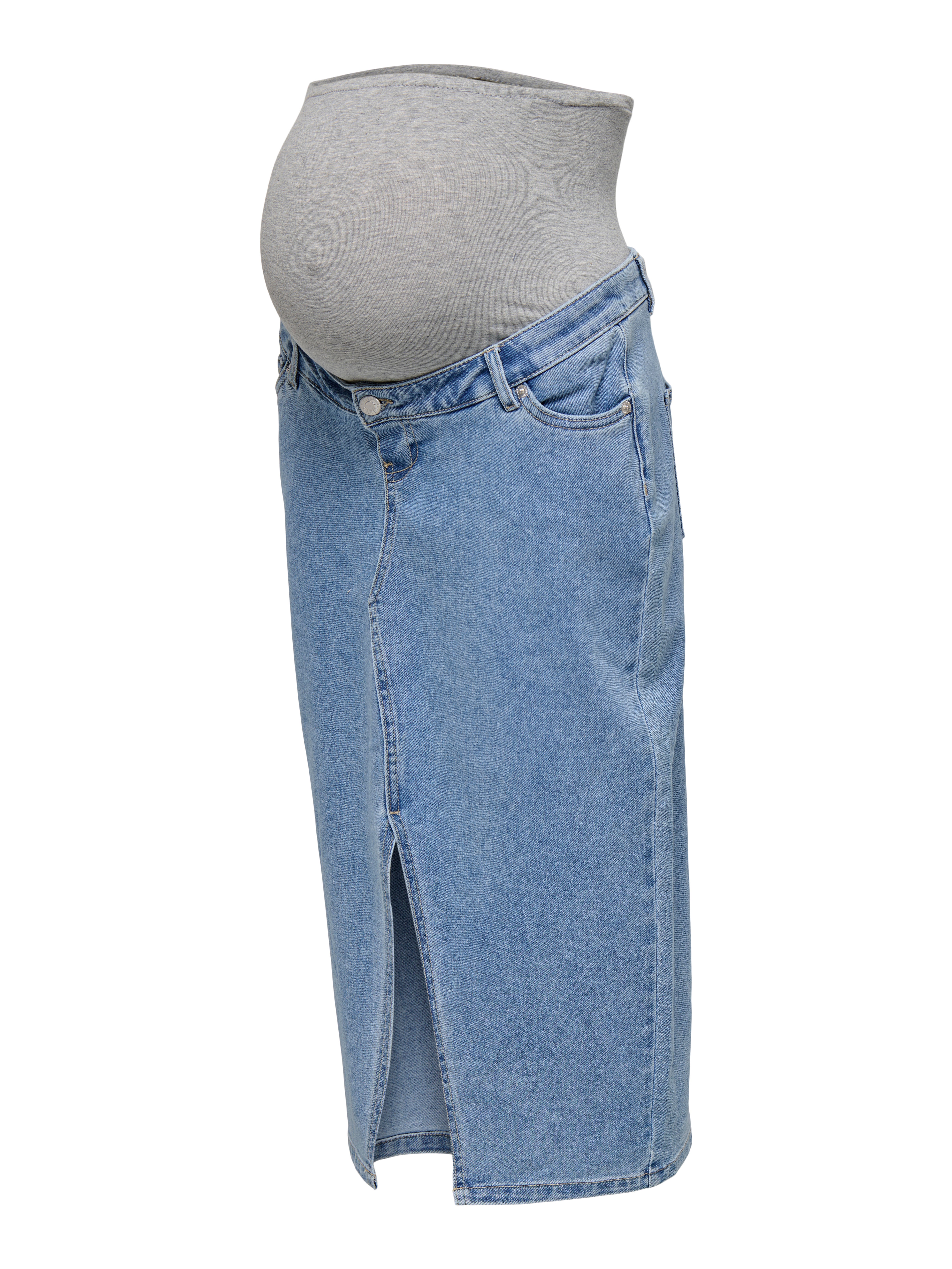 OLMSIRI Jeansrock Light Blue Denim