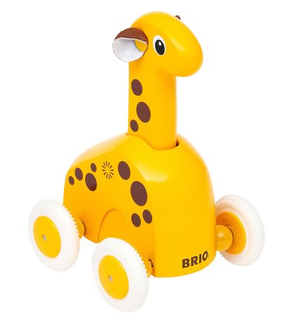 BRIO Skubbeleget?j - Giraf - Gul 30229