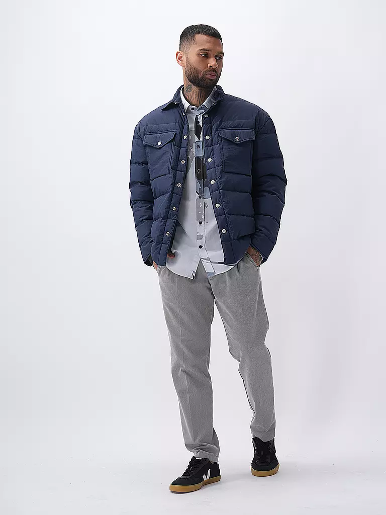 KENZO Steppjacke dunkelblau