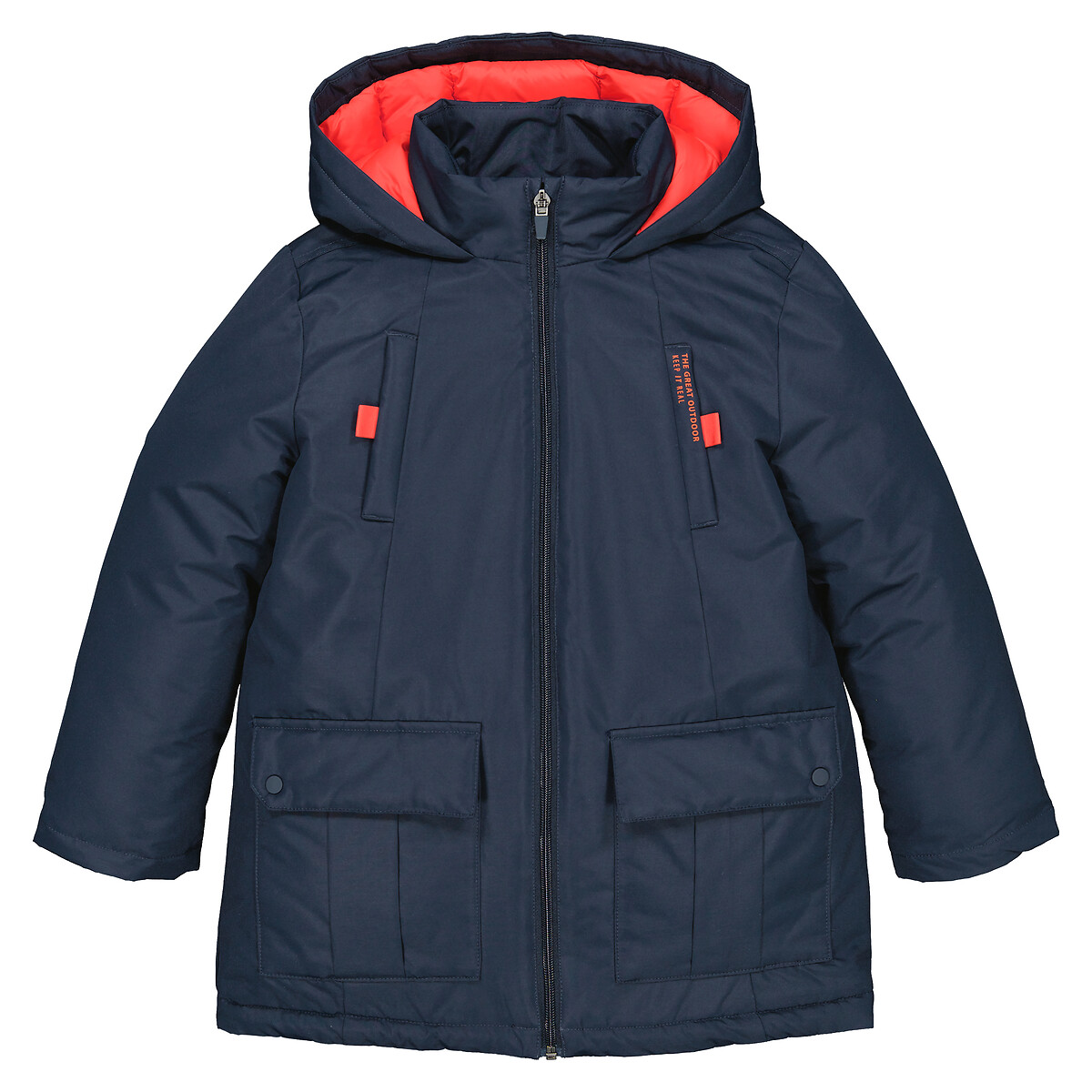 COLEÇÕES LA REDOUTE<br>Parka quente com boné