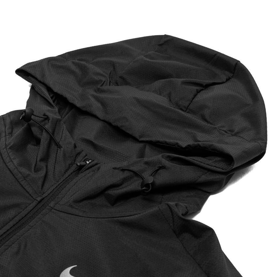 Nike Veste Running Imperméable Lightweight Coupe-Vent - Noir/Argenté