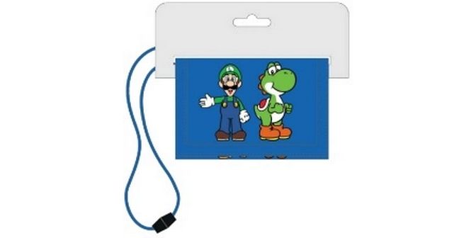 Undercover Portemonnaie Super Mario 13 cm x 8 cm Geldbeutel mit Umhängeschnur