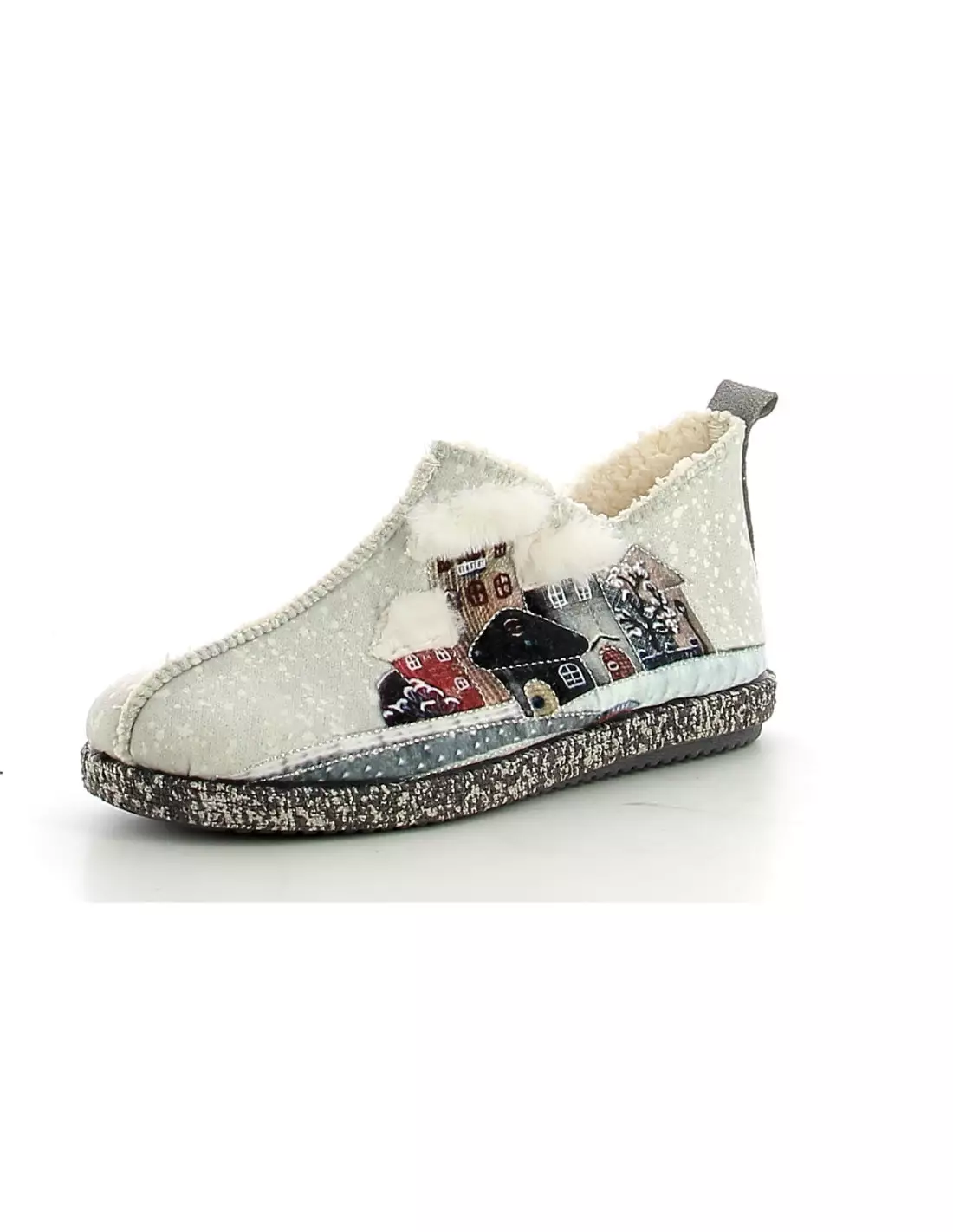 AMERICAN STADIUM ROMEA - Pantoufles & chaussons Gris