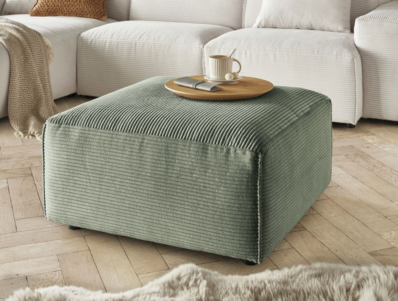Lounge Handmade Hocker LH-EDINA