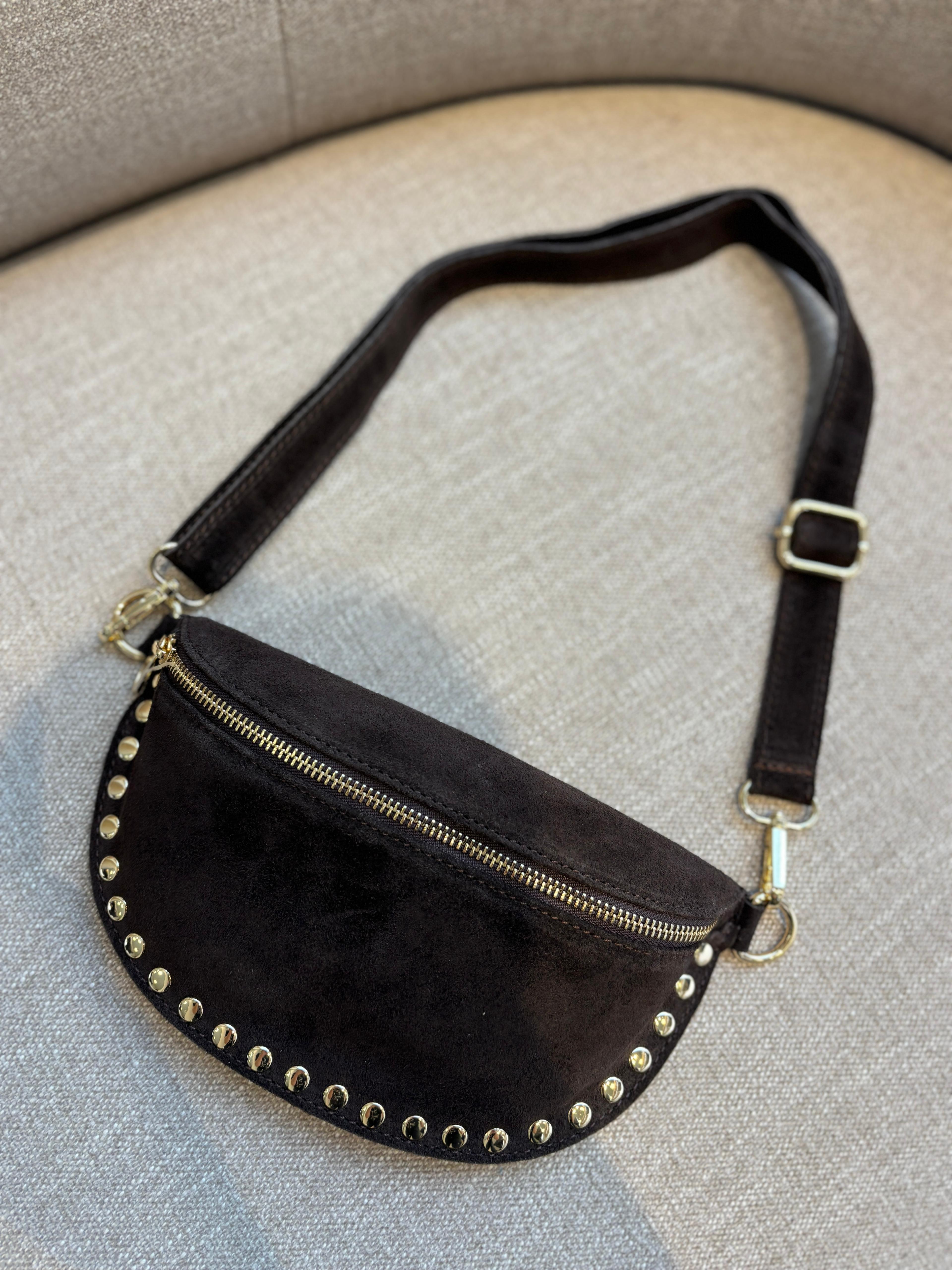 Debby Bumbag - Suede Bruin