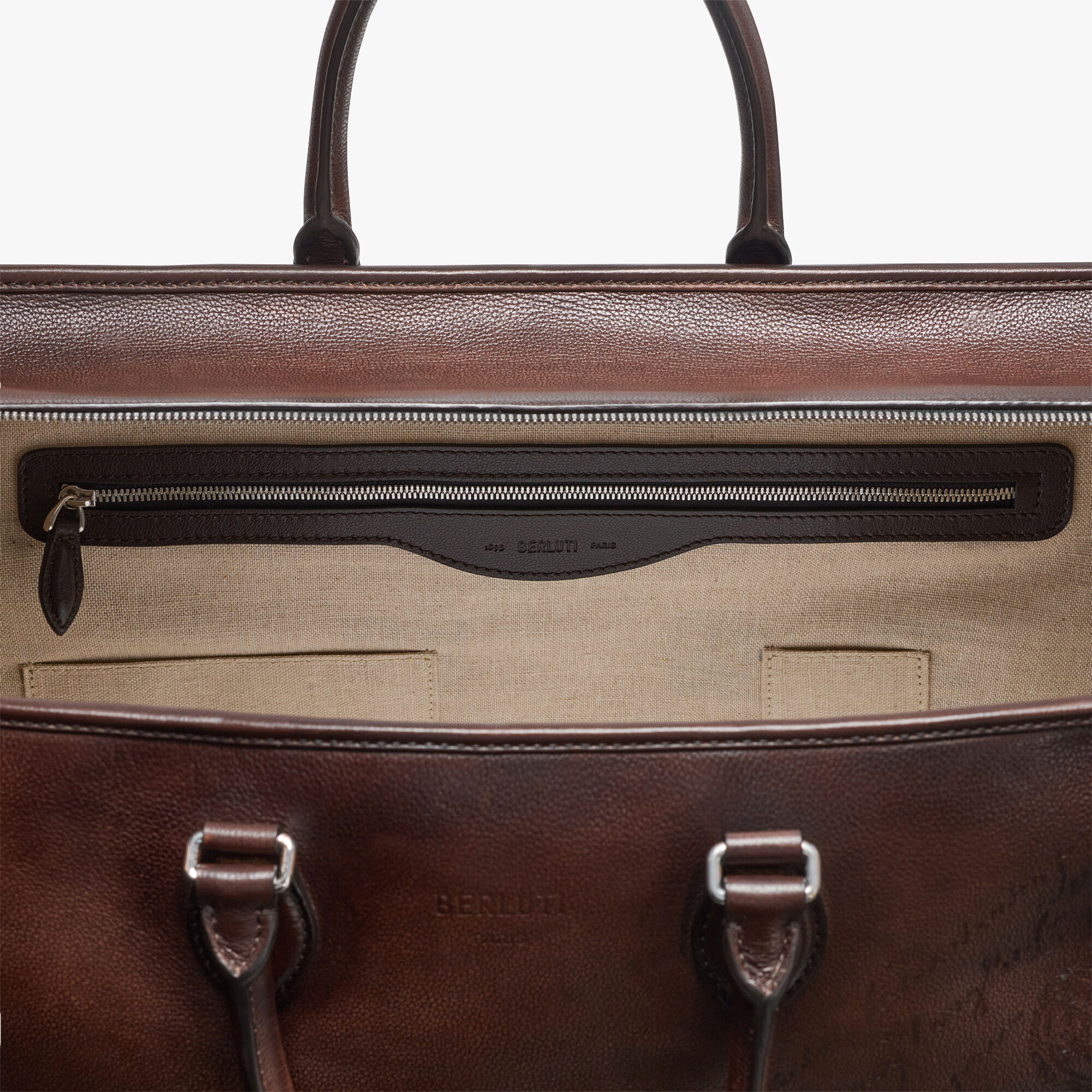 Sac De Voyage Overnight En Cuir Scritto