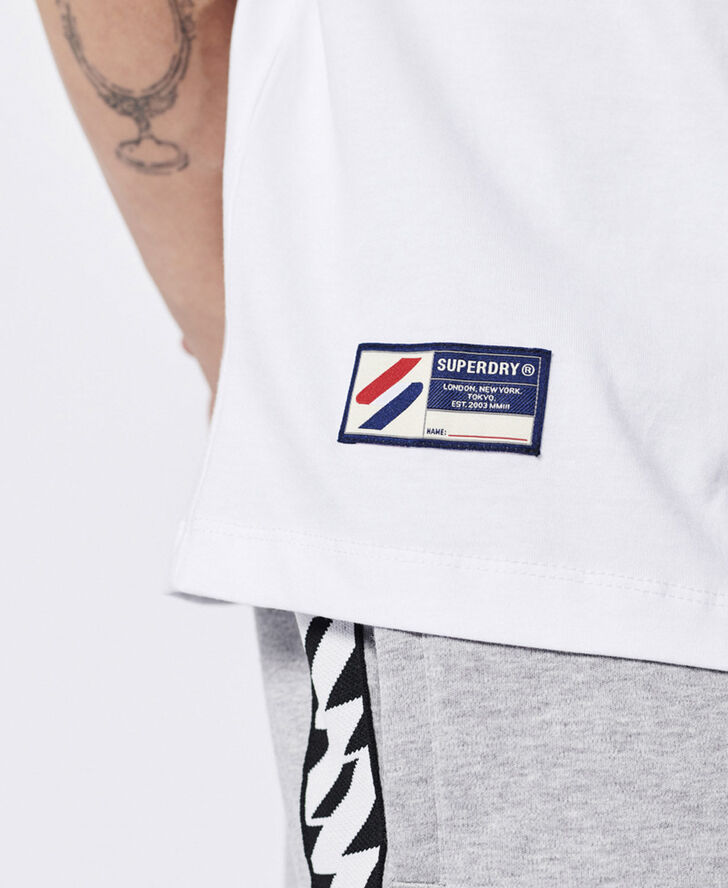 Superdry Code Essential T-shirt Hvid