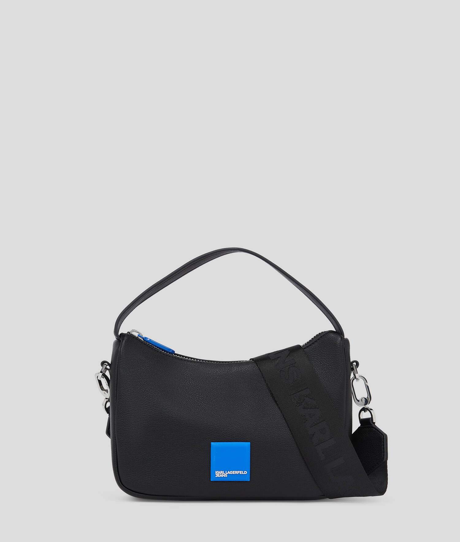 MINI SAC BESACE AVEC LOGO ENCADRÉ KLJ - Noir