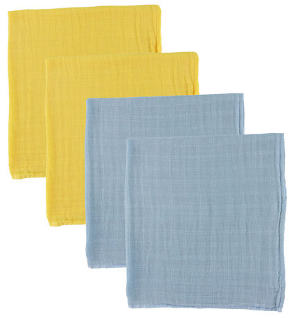 Pippi Spucktücher - 4er-Pack - 65x65 cm - Löwenmaul