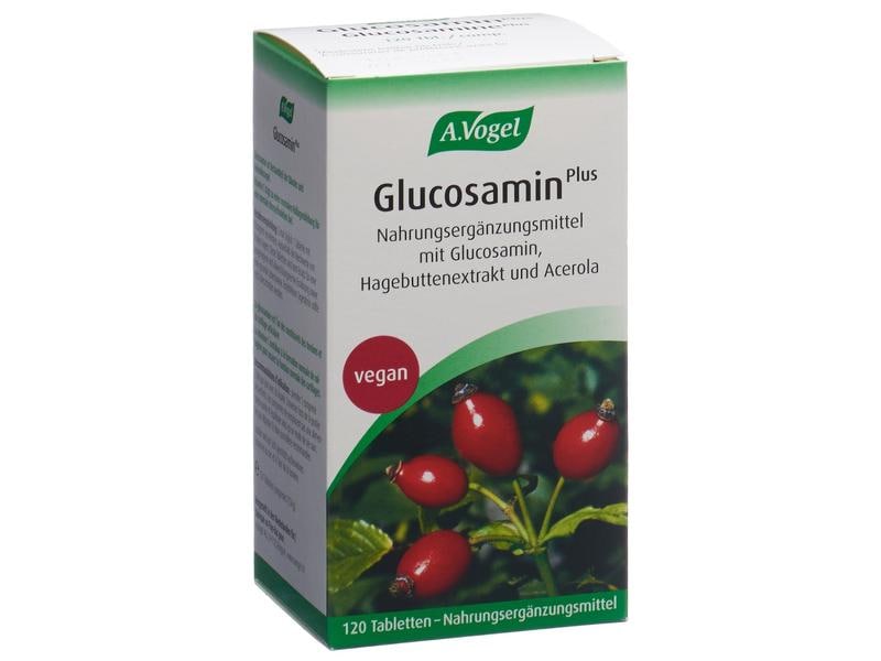 A. Vogel Glucosamin Plus 120 Tabletten Vegane Nahrungsergänzung mit Glucosamin