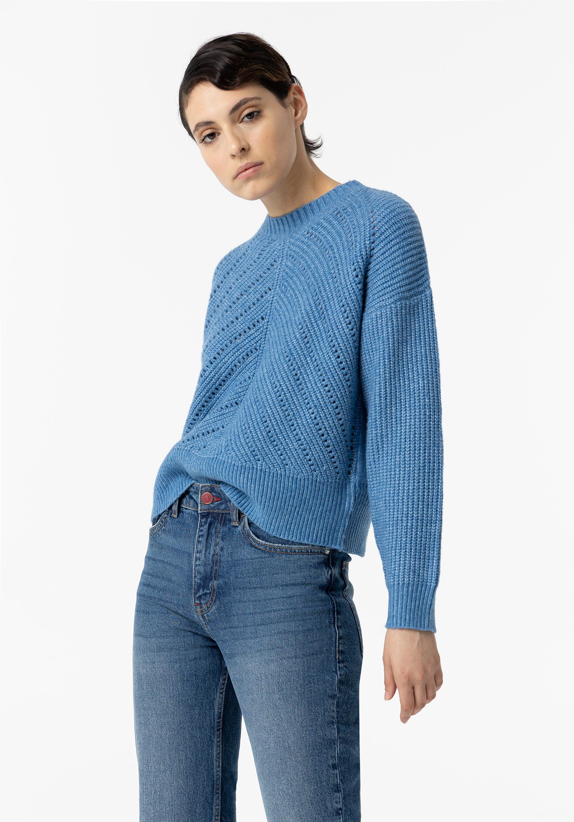 Camisola de Malha Perfurada