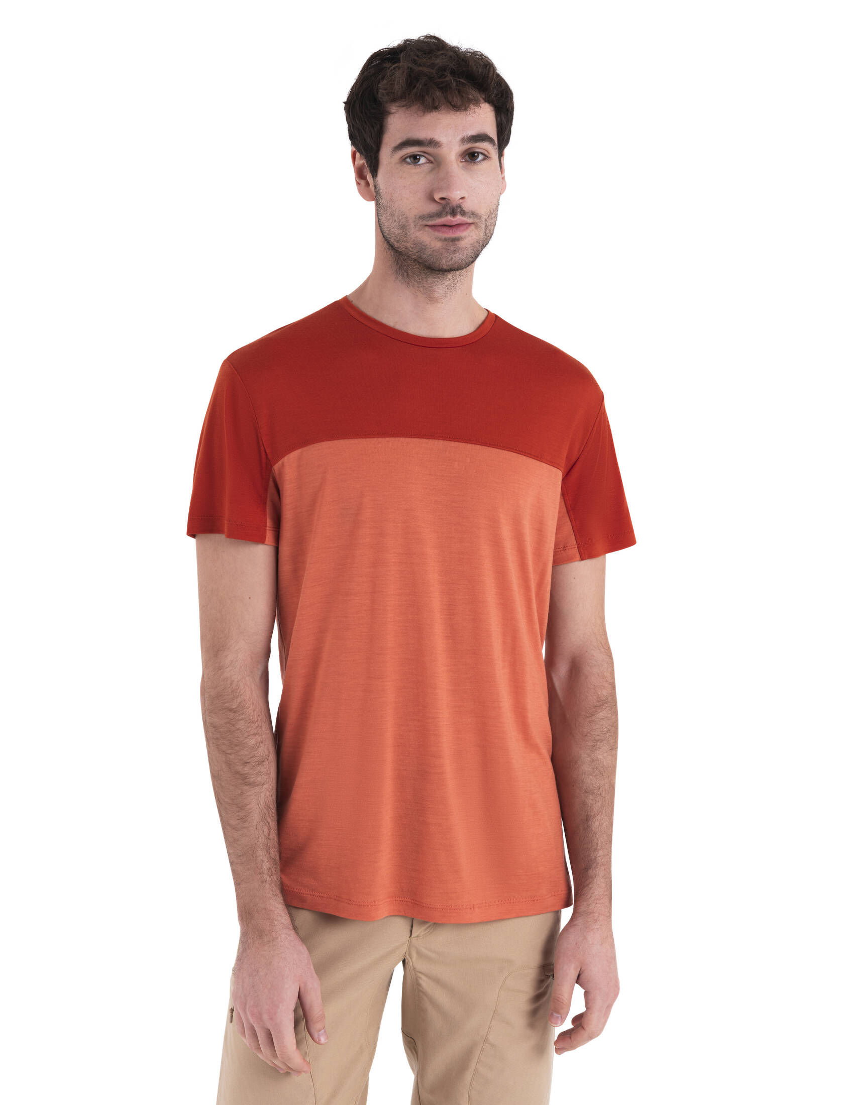 Icebreaker| Herren Funktionsshirt aus Lyocell und Merinowolle MERINO COOL-LITE SPHERE III T COLORFUL