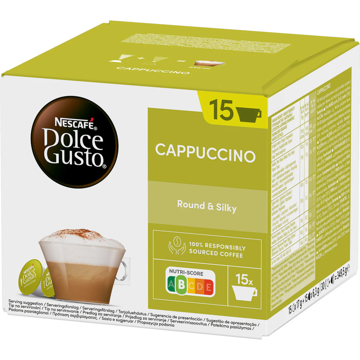 NESCAFÉ Dolce Gusto Cappuccino kaffekapsler (30-pk)