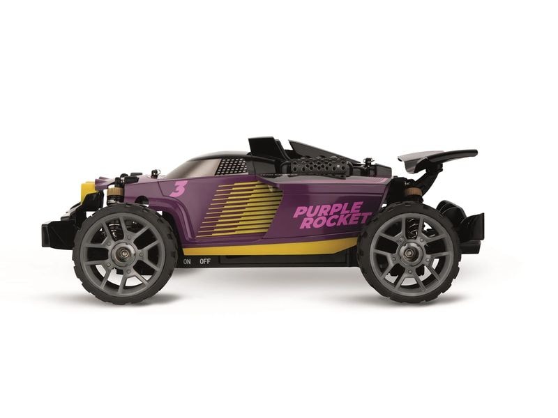 Carrera RC Purple Rocket PX Profi 2.4 GHz Digital Proportio Eleganter Buggy aus der Carrera RC Profi-Reihe