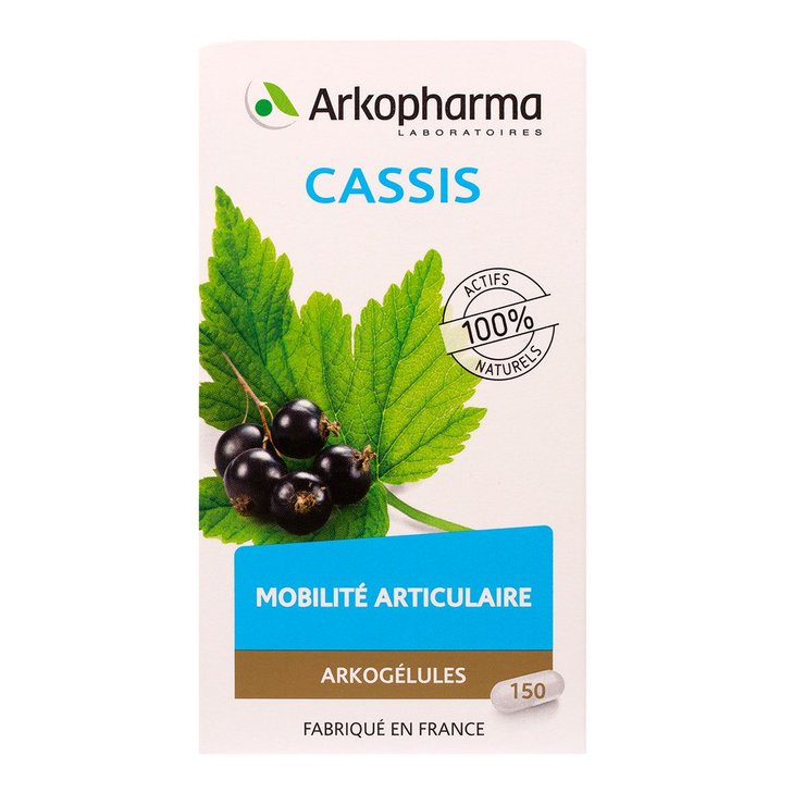 Arkogélules cassis 150 gélules