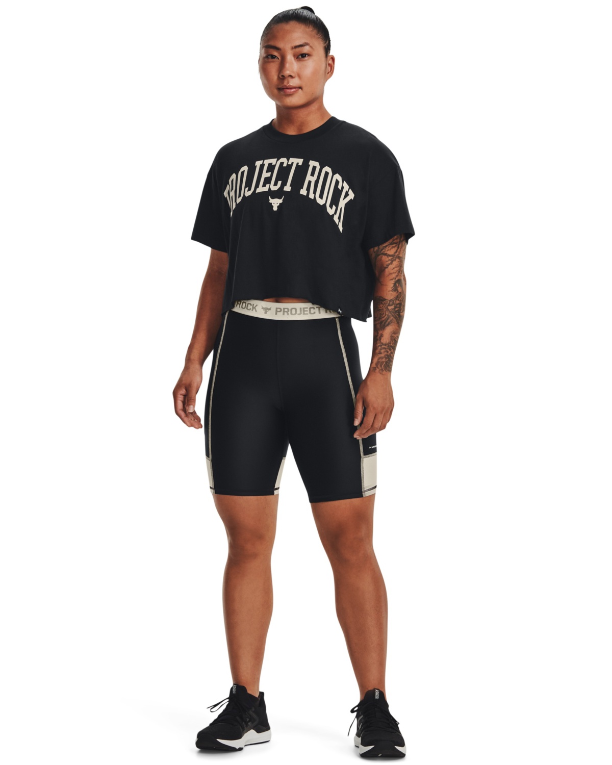 UA Pjt Rock Bike Short Black