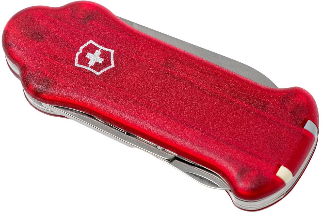 Victorinox Golf Tool rood transparant 0.7052.T