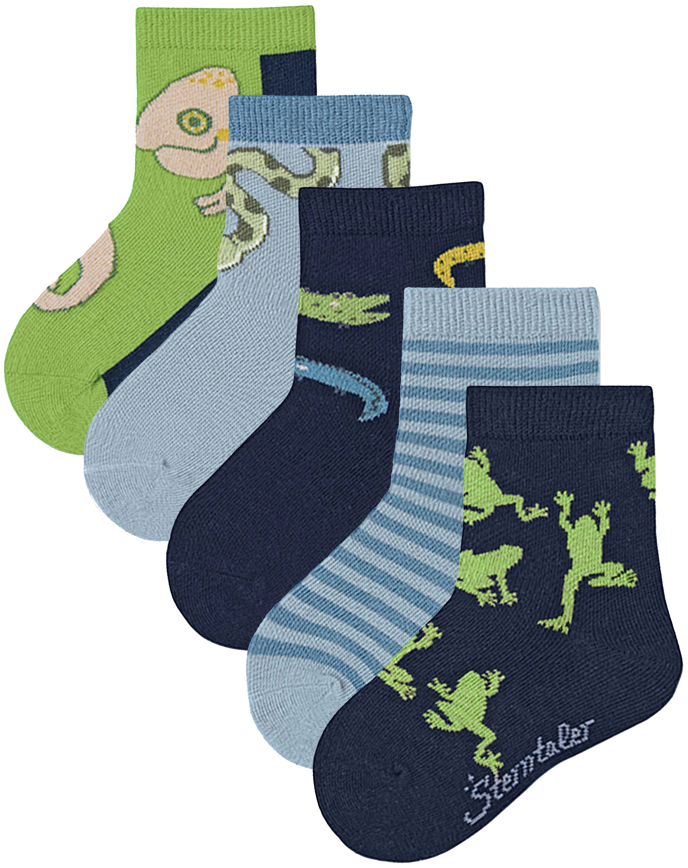 Socken FROSCH 5er Pack in marine