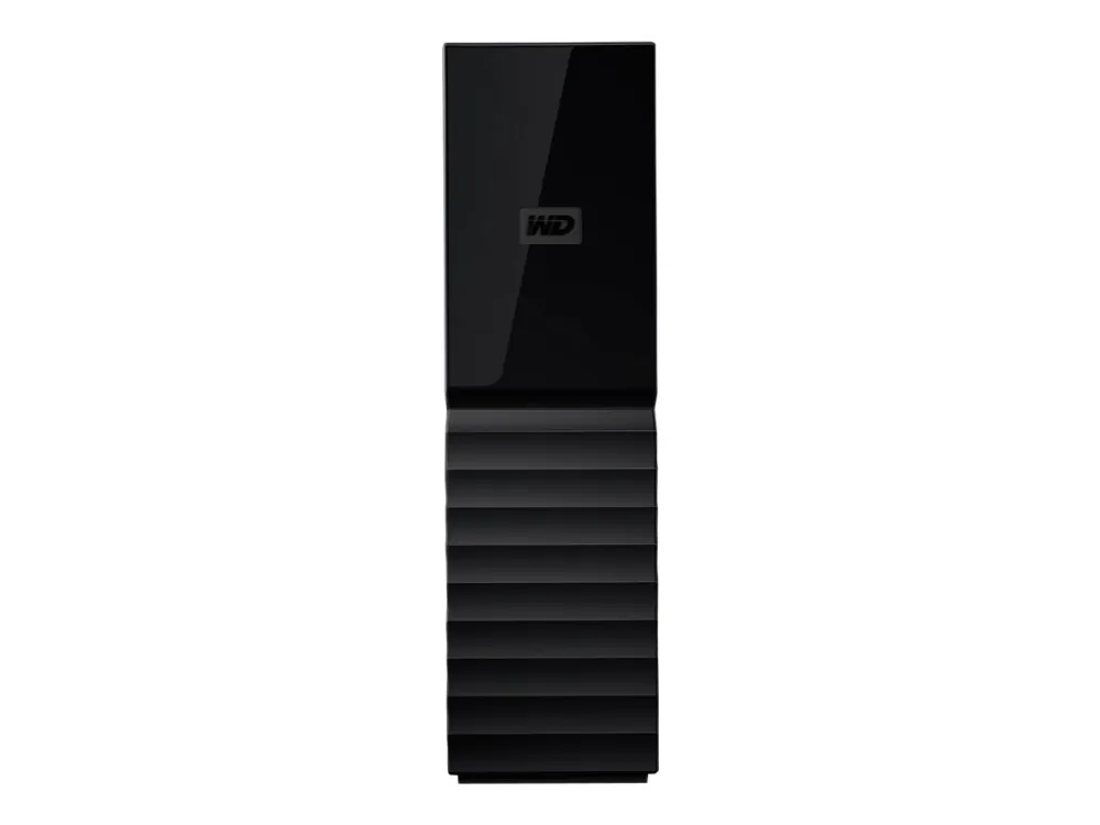 WD My Book WDBBGB0120HBK - Harddisk - krypteret - 12 TB - ekstern (stationær) - USB 3.0 - 256-bit AES - sort