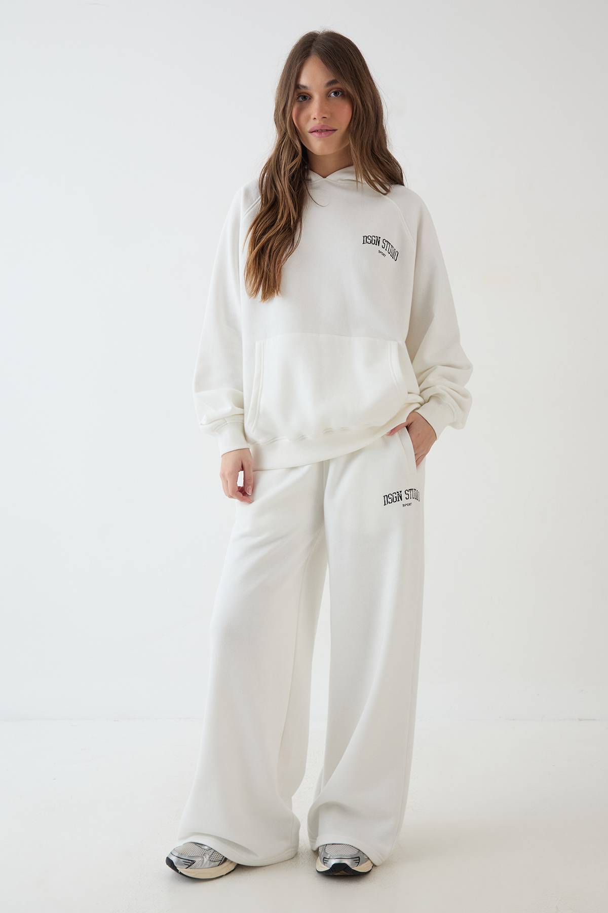 Jogging Droit Imprimé Universitaire Dsgn Studio