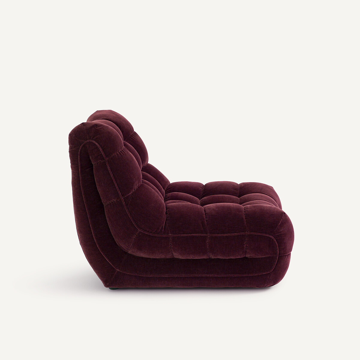 AM.PM<br>Poltrona estofada em veludo chenille, Jud