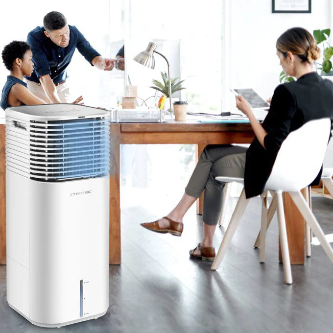 Rafraîchisseur d'air 4 en 1 utilisable en intérieur et en extérieur 14