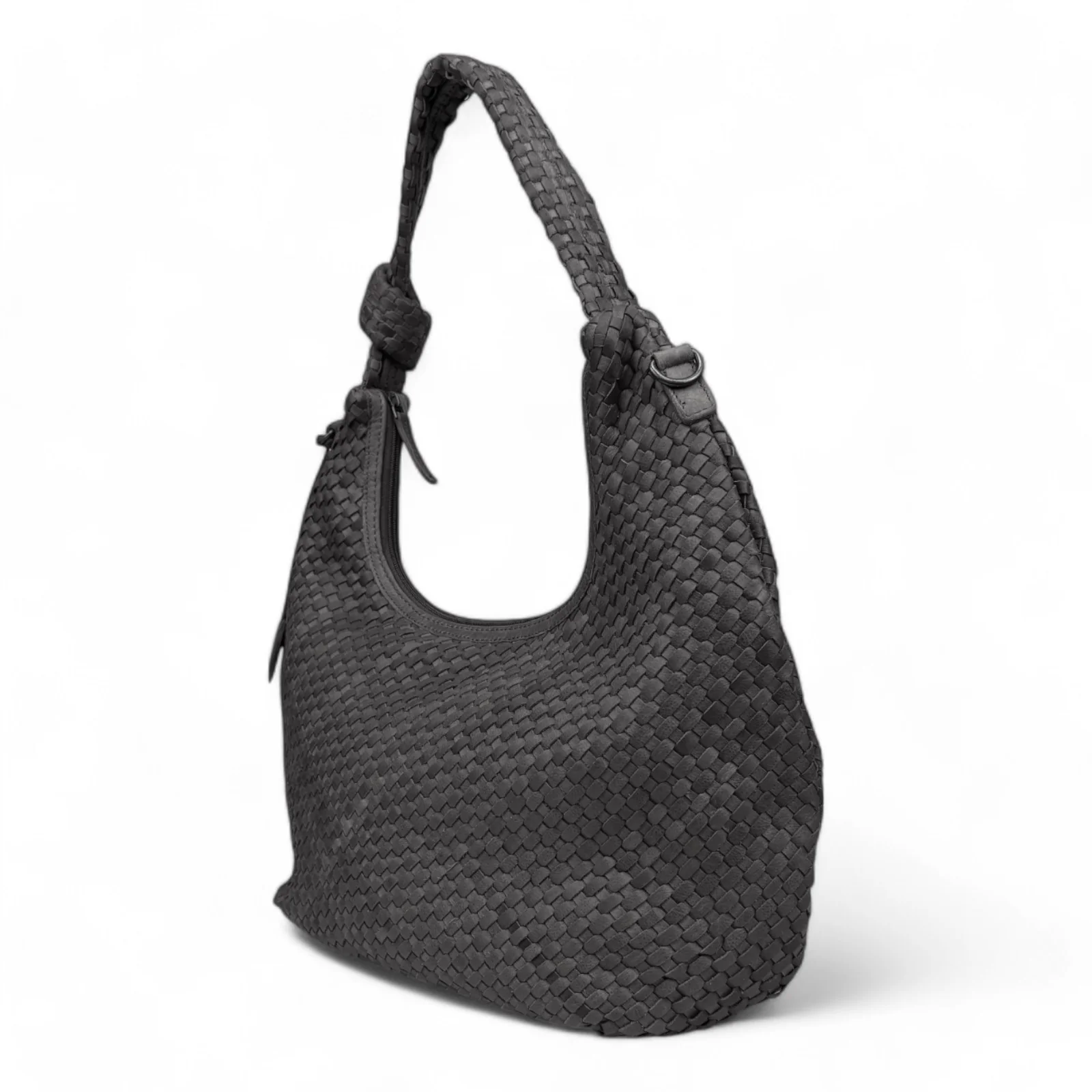 DSTRCT Brooklyn Flea Hobo Bag L Zwart