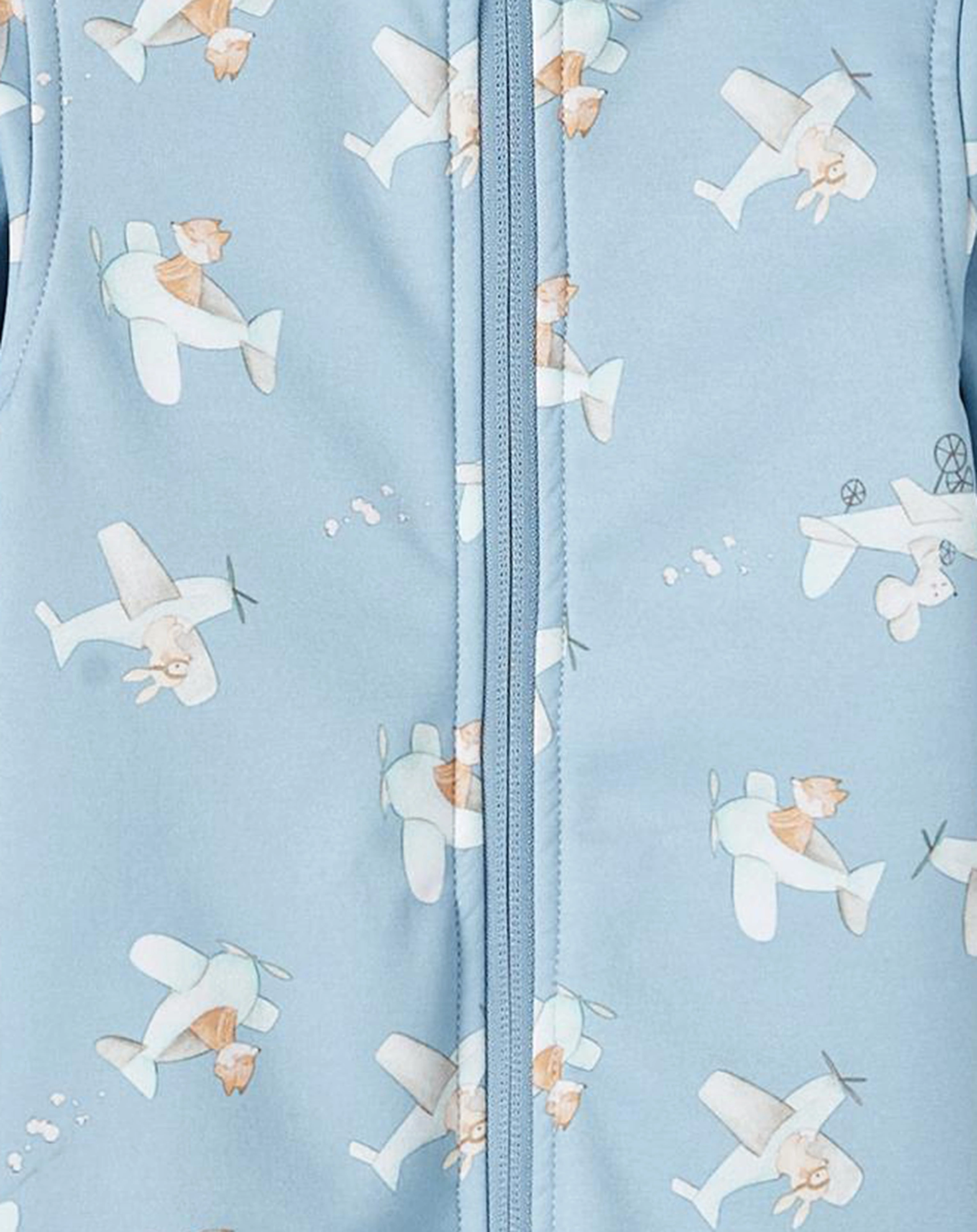 Softshelloverall NBMALFA - AIRPLANE in ashley blue