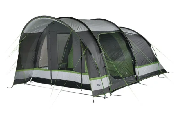 High Peak Brixen 5.0, Kuppeltelt, 5 person(er), Sort, Grøn, Grå